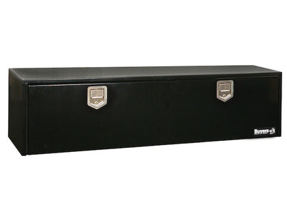 Buyers Products 48-in x 18-in x 18-in Black Steel Underbody Truck Box with Paddle Latch - 1702110