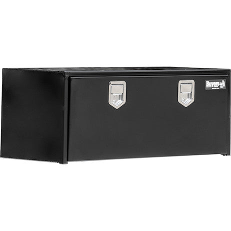Buyers Products 48-in x 18-in x 18-in Black Steel Underbody Truck Box with Paddle Latch - 1702110