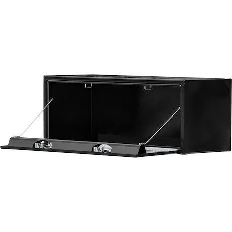 Buyers Products 48-in x 18-in x 18-in Black Steel Underbody Truck Box with Paddle Latch - 1702110