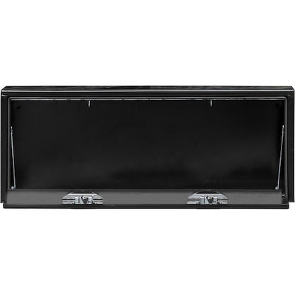 Buyers Products 48-in x 18-in x 18-in Black Steel Underbody Truck Box with Paddle Latch - 1702110