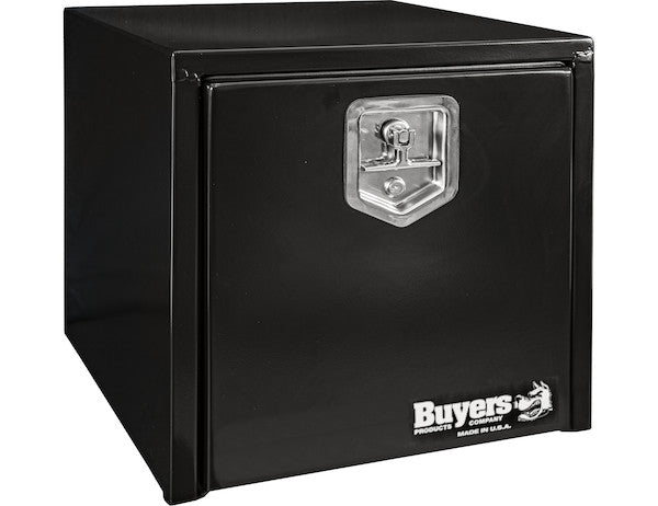Buyers Products 18x18x18-in Black Steel Underbody Truck Box - 1702295