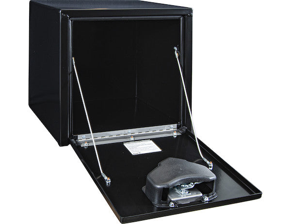 Buyers Products 18x18x18-in Black Steel Underbody Truck Box - 1702295