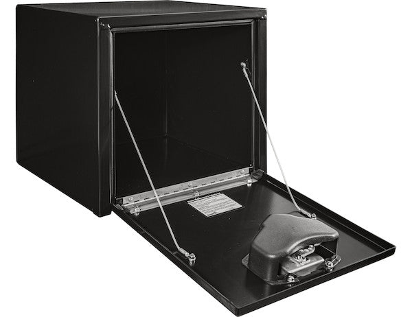 Buyers Products 18x18x18-in Black Steel Underbody Truck Box - 1702295