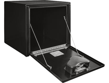 Buyers Products 18x18x18-in Black Steel Underbody Truck Box - 1702295