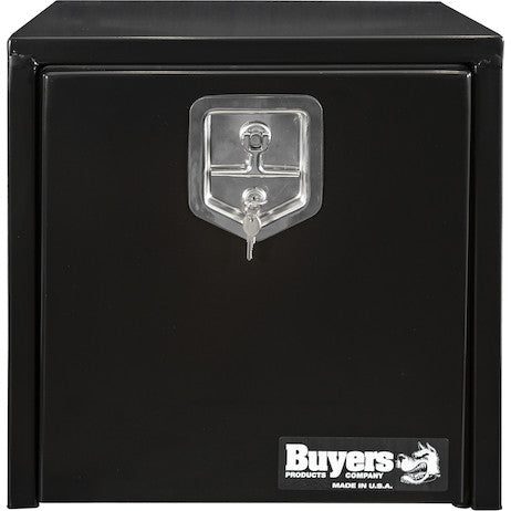 Buyers Products 18x18x18-in Black Steel Underbody Truck Box - 1702295