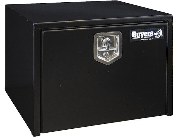 Buyers Products 18x18x24-in Black Steel Underbody Truck Box - 1702300
