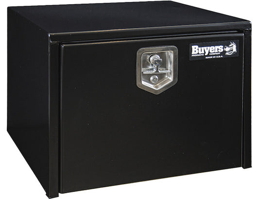 Buyers Products 18x18x24-in Black Steel Underbody Truck Box - 1702300