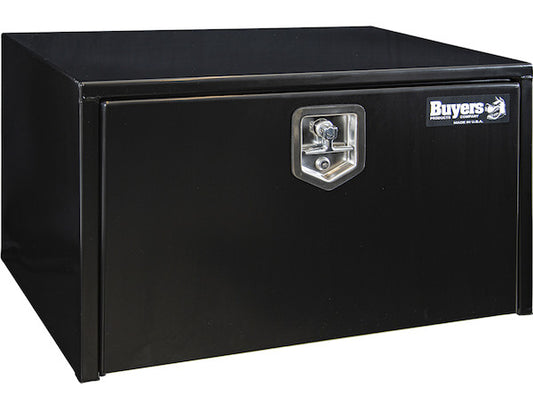 Buyers Products 18x18x30-in Black Steel Underbody Truck Box - 1702303