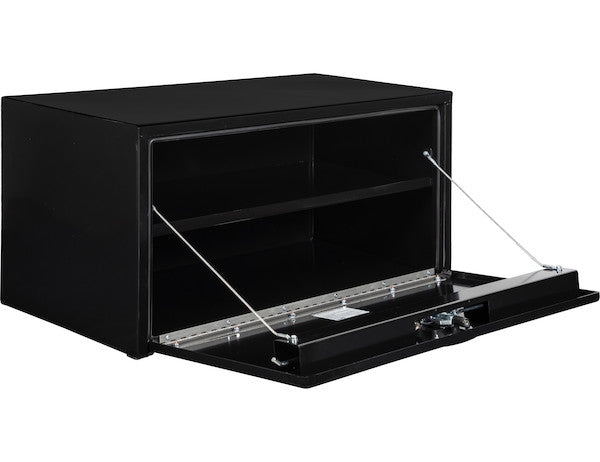 Buyers Products 36-in x 18-in x 18-in Black Steel Underbody Truck Box - 1702306