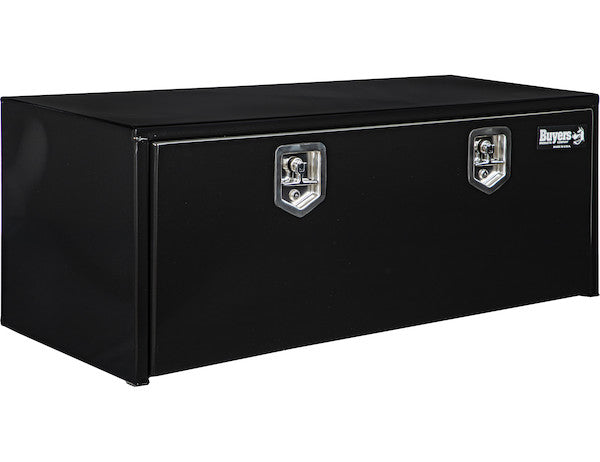 Buyers Products 48-in x 18-in x 18-in Black Steel Underbody Truck Box - 1702310