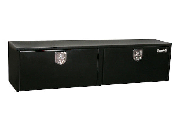 Buyers Products 72-in x 18-in x 18-in Black Steel Underbody Truck Box - 1702325