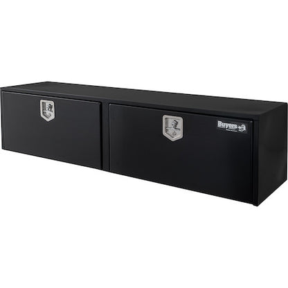Buyers Products 72-in x 18-in x 18-in Black Steel Underbody Truck Box - 1702325