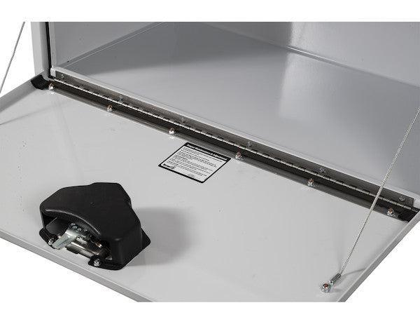 Buyers Products 18x18x24-in White Steel Underbody Truck Box - 1702400