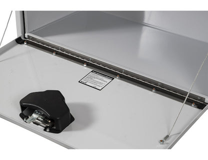 Buyers Products 30-in x 18-in x 18-in White Steel Underbody Truck Box - 1702403