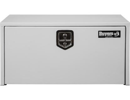 Buyers Products 30-in x 18-in x 18-in White Steel Underbody Truck Box - 1702403