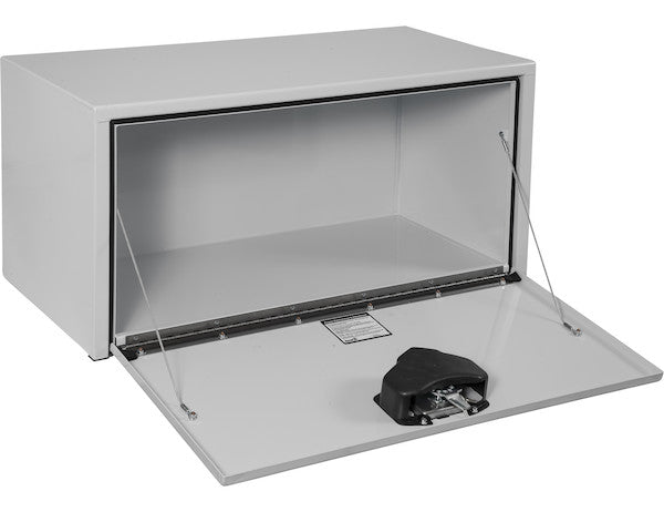 Buyers Products 18x18x36-in White Steel Underbody Truck Box - 1702405