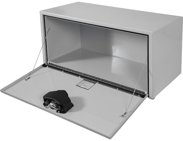Buyers Products 18x18x36-in White Steel Underbody Truck Box - 1702405