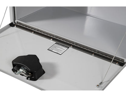 Buyers Products 18x18x36-in White Steel Underbody Truck Box - 1702405