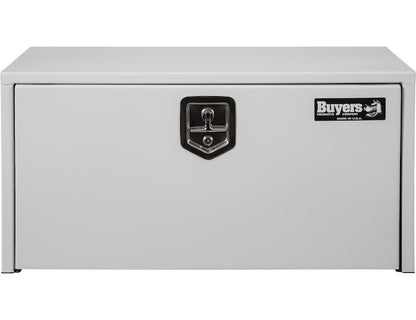 Buyers Products 18x18x36-in White Steel Underbody Truck Box - 1702405