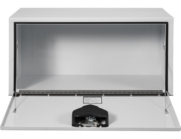 Buyers Products 18x18x36-in White Steel Underbody Truck Box - 1702405