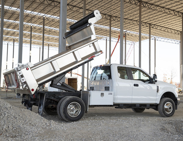 Buyers Products 18x18x36-in White Steel Underbody Truck Box - 1702405