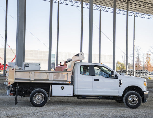 Buyers Products 36-in x 18-in x 18-in White Steel Underbody Truck Box - 1702406