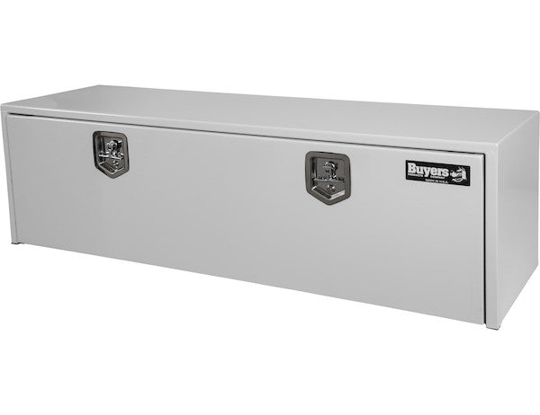 Buyers Products 60-in x 18-in x 18-in White Steel Underbody Truck Box - 1702415