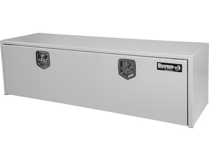 Buyers Products 60-in x 18-in x 18-in White Steel Underbody Truck Box - 1702415