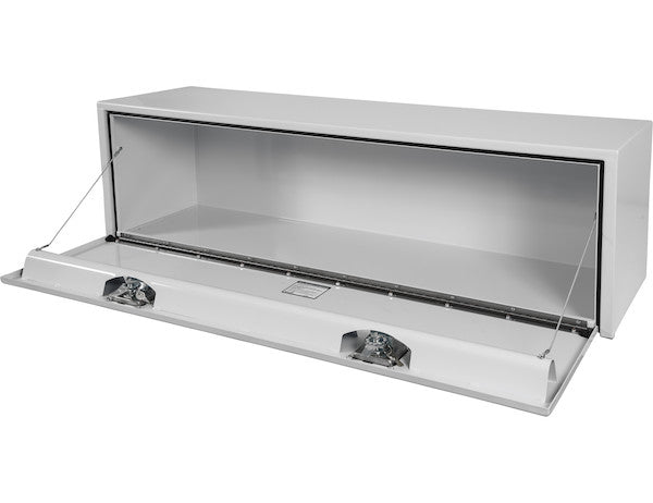Buyers Products 60-in x 18-in x 18-in White Steel Underbody Truck Box - 1702415
