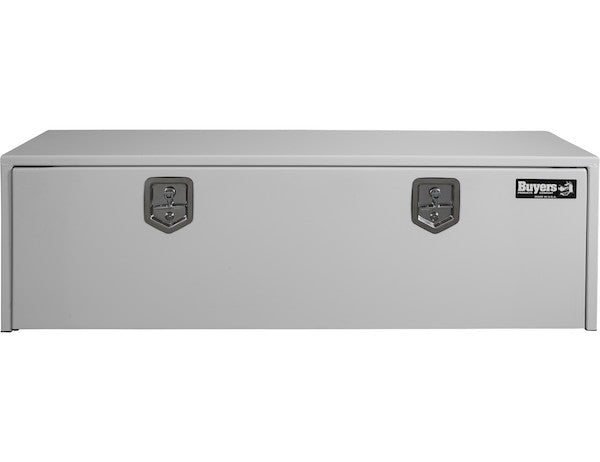Buyers Products 60-in x 18-in x 18-in White Steel Underbody Truck Box - 1702415