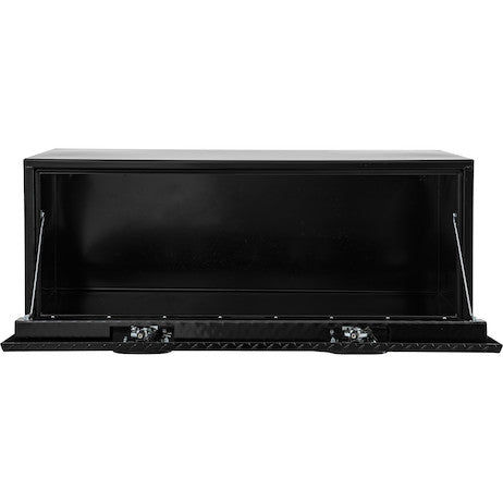 Buyers Products 48-in x 18-in x 18-in Black Steel Underbody Truck Box with Aluminum Door - 1702510