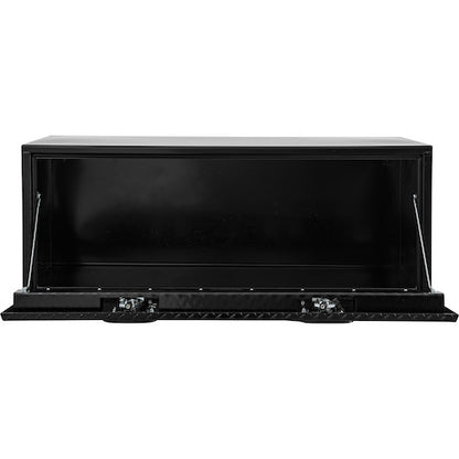 Buyers Products 48-in x 18-in x 18-in Black Steel Underbody Truck Box with Aluminum Door - 1702510
