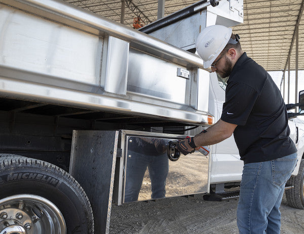 Buyers Products 18x18x36 Stainless Steel Truck Box with Polished Stainless Steel Door - 1702605