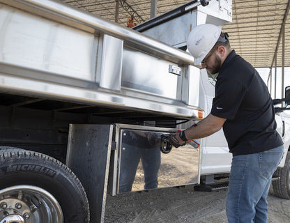 Buyers Products 18x18x36 Stainless Steel Truck Box with Polished Stainless Steel Door - 1702605