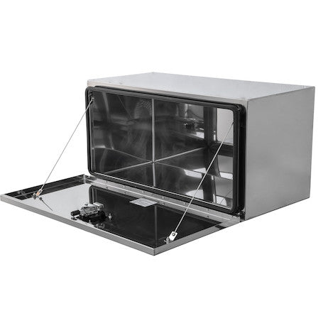 Buyers Products 18x18x30 Stainless Steel Truck Box with Stainless Steel Door with Mirror-Finish Box and Door - 1702653
