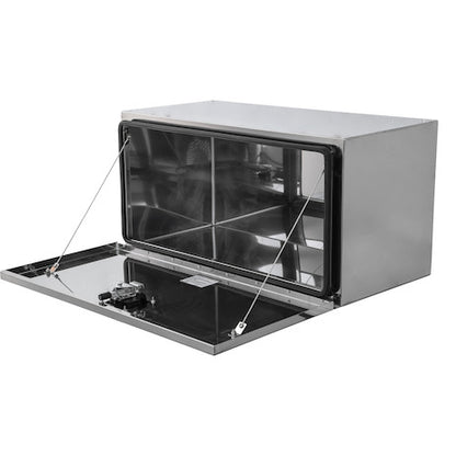 Buyers Products 18x18x30 Stainless Steel Truck Box with Stainless Steel Door with Mirror-Finish Box and Door - 1702653