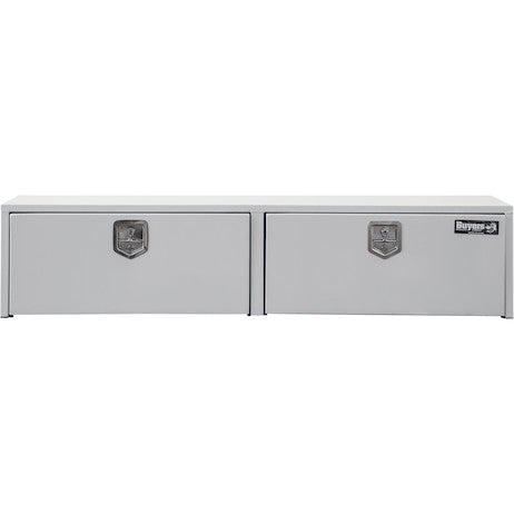 Buyers Products 88-in x 16-in x 13-in White Steel Topsider Truck Box - 1702850