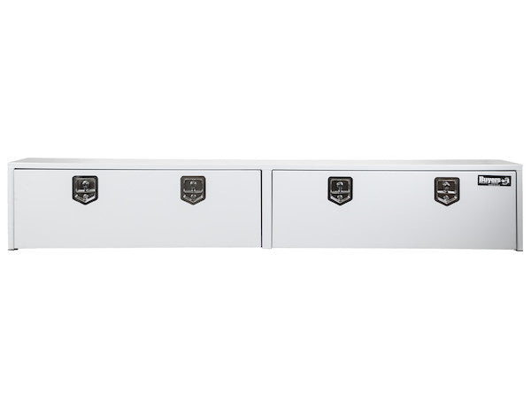 Buyers Products 96-in x 16-in x 13-in White Steel Topsider Truck Box - 1702860