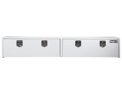 Buyers Products 96-in x 16-in x 13-in White Steel Topsider Truck Box - 1702860
