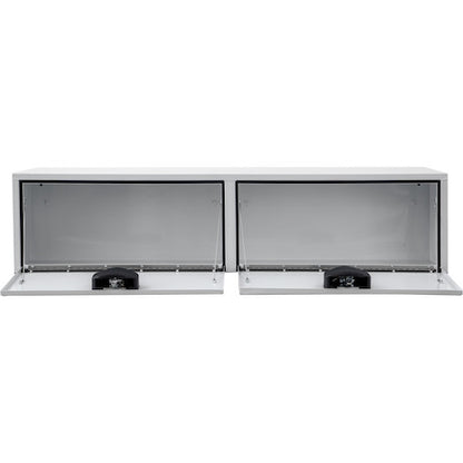 Buyers Products 18x16x72-in White Steel Topsider Truck Box - 1702880
