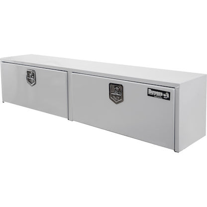 Buyers Products 88-in x 18-in x 16-in White Steel Topsider Truck Box - 1702890