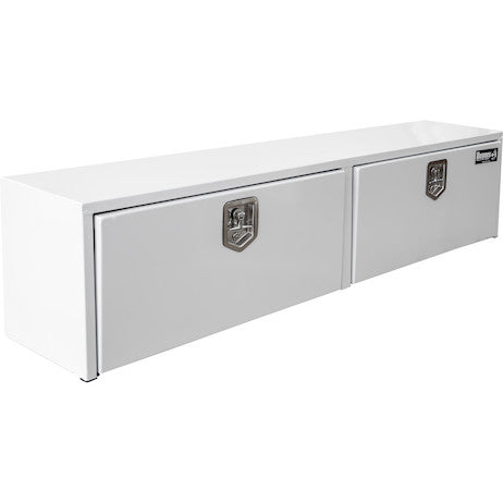 Buyers Products 90-in x 18-in x 16-in White Steel Topsider Truck Box - 1702895