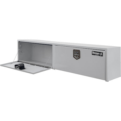 Buyers Products 90-in x 18-in x 16-in White Steel Topsider Truck Box - 1702895