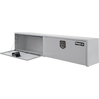 Buyers Products 90-in x 18-in x 16-in White Steel Topsider Truck Box - 1702895