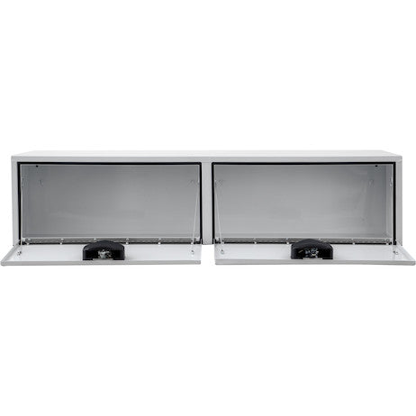 Buyers Products 90-in x 18-in x 16-in White Steel Topsider Truck Box - 1702895