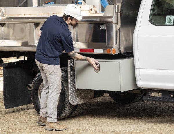 Buyers Products 36-in x 18-in x 18-in Primed Steel Underbody Truck Box - 1702905