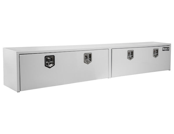 Buyers Products 18x16x96-in White Steel Topsider Truck Box - 1702920