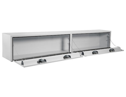 Buyers Products 18x16x96-in White Steel Topsider Truck Box - 1702920