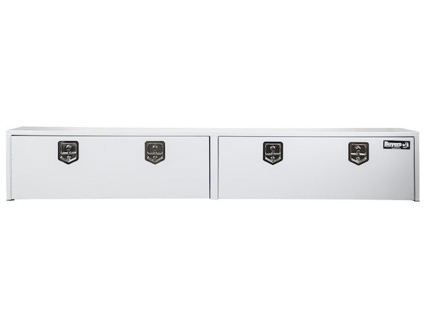 Buyers Products 18x16x96-in White Steel Topsider Truck Box - 1702920