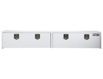Buyers Products 18x16x96-in White Steel Topsider Truck Box - 1702920